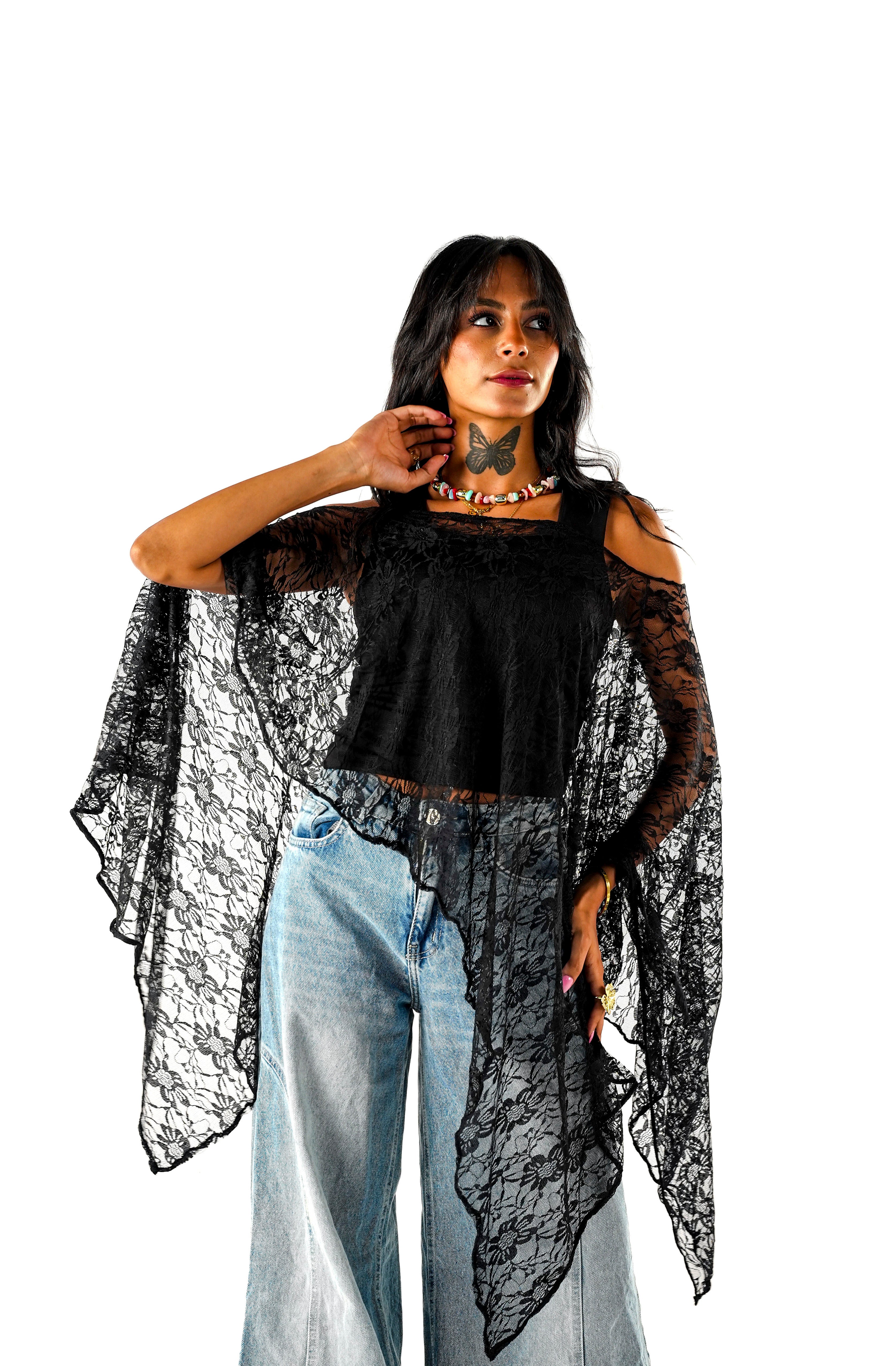 Lace Cape